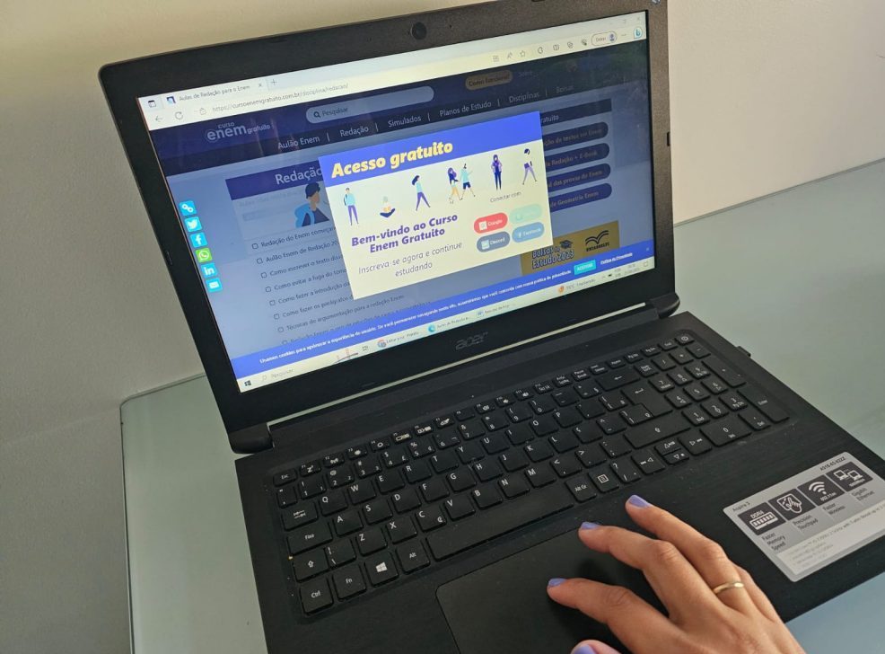 Nova plataforma online e gratuita ENEM 2023